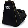 Game Over Poltrona Video Gaming BeanBag 83x60cm, Resistente all'acqua Poltrona Sacco Pouf, Interni Poltrona Pouf Gaming, Tasche Laterali per i Controller, Comodo Poltrona Puff (Medaglione Mistico)