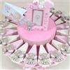 Sindy Bomboniere Torta bomboniere Elefante Bimba calamita Confetti e bigliettini Inclusi (Torta 20 fette 1 Piano)