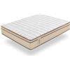 Moonia | Materasso ibrido 30 cm bianco | Multizone Comfort | Tecnologia Core Spring | Indipendenza letti | 180 x 200