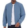 Michael Kors Lightweight Bomber Jacket, Wind And Water Resistant Giacca, Nero, S Uomo