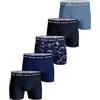 Björn Borg Bjorn Borg Confezione 5 Boxer Uomo mvita Media - Blu/Blu Navy/Multicolore - XL