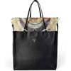 Gattinoni Borsa A Spalla Reversibile Large Classic Planetarium Planetarium Rev BIGP58170WVW Nero