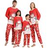 DDKJ Pigiama Natale Famiglia Set, Pigiami Natalizi per Tutta la Famiglia, Pigiama Natalizio Coordinati Manica Lungo, 2 Pezzi Pigiami di Natale lui e lei per Coppia Donna Uomo Bambino Bambina Mamma Papà