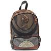 Gattinoni Zaino Medium con chiusura a Zip Planetarium Classic - da Donna - in Tela spalmata e stampata - Collezione Roma - Stampa Planetarium - Multi colore, Taglia Unica