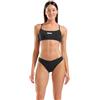 ARENA Costume Bikini 2 Pezzi A Fascia Donna Piscina Nuoto Nero Taglia 38 ITA