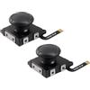 Pixel Arrow 2x Joystick Hall Effect per Nintendo Switch, Switch OLED, Switch Lite - compatibile con tutti i Joy-Con, senza drift, nero