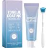KOAHDE Gel Pulisci Lingua con Spazzola Lingua,Set di Gel per Raschiare la Lingua,Cura Della Bocca Per Odore Fresco,50g