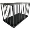 MEO Gabbia BDSM in metallo smontabile - Gabbia per schiavi per bondage