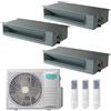 HISENSE CONDIZIONATORE HISENSE CANALIZZABILE TRIAL SPLIT 9000+9000+9000 BTU INVERTER 3AMW62U4RJC A++ R32