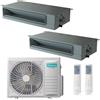 HISENSE CONDIZIONATORE HISENSE CANALIZZABILE DUAL SPLIT 9000+9000 BTU INVERTER 3AMW72U4RJC A++ R32