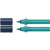 Schneider Paint-It 040 - Cartucce per pennarelli Twinmarker (punta a pennello, inchiostro a base d'acqua ad alta intensità per l'uso su carta, 95% plastica riciclata), confezione da 2, colore:
