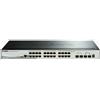 D-Link Switch di rete D-Link DGS-1510 Gestito L3 Gigabit Ethernet (10/100/1000) Nero [DGS-1510-28X]