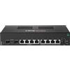 HPE Switch di rete HPE Aruba Networking CX 6000 8p 10M/100M/1G 2p SFP 1G - gestito 8 x 10/100/1000 + 2 Gigabit [uplink] flusso d'aria da laterale a montabile su rack, montaggio parete AC BTO [S4R22A#ABB]