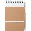 Blocco note A6 riciclato con penna inclusa personalizzabile Platanus personalizzate o neutre
