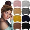 Sefiinh Fasce per capelli extra larghe da donna 17,8 cm grande fascia per capelli da donna fascia per capelli elastica turbante accessori per lo styling confezione da 8