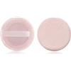 Sibba Rotondo Powder Puff 2 Pezzi Trucco Spugna Cipria Velluto di Cotone Morbido Big Body Loose Sfuso in Polvere Sciolto con Strap Blend Fondotinta Crema Cosmetico Cuscino Applicatore (Rosa)
