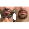 Generic Set di 5 sagome per pizzetto da uomo, si adatta a tutte le forme del viso, dona una perfetta barba simmetrica a casa, consente di risparmiare tempo (pizzetto trasparente)