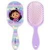 CARTOON Spazzola piatta per capelli, Disney, 22 cm, in confezione regalo (Gabby's Dollhouse, lilla)