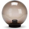 APOLUX: Sfera per esterno in PMMA, 400mm, Attacco E27, fumé