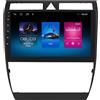 Happiq Autoradio con Bluetooth e CarPlay per Audi A6 C5/RS6/S6 (1997-2004) - Compatibile con Apple e Android - Impianto stereo con sistema di navigazione - Memoria da 1 GB/16 GB