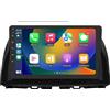 Happiq Autoradio con Bluetooth e CarPlay per Mazda CX-5 (2012-2015) - Compatibile con Apple e Android - Impianto stereo con sistema di navigazione - 2 GB di RAM, 64 GB di memoria interna