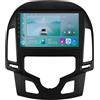 Happiq Autoradio con Bluetooth e CarPlay per Hyundai i30Bij MT (2006-2011) - Compatibile con Apple e Android - Impianto stereo con navigatore - Sistema di navigazione - 1 GB di RAM, 32 GB di memoria