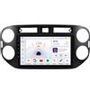 Happiq Autoradio con Bluetooth e CarPlay per VW Tiguan 1 NF (2006-2016) - Compatibile con Apple e Android - Impianto stereo con sistema di navigazione - 3 GB di RAM, 32 GB di memoria