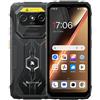 Blackview Cellulare outdoor Blackview ROCK 1 Pro: batteria da 15000 mAh, Android 16, 24 GB di RAM, 256 GB di ROM, fotocamera da 20 MP con visione notturna, display da 6,56" a 90 Hz, NFC, smartphone robusto, colore nero