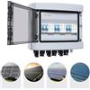 StarTech Solar Combiner Box - Scatola di raccolta fotovoltaica in corrente continua - 25 A - Con interruttore automatico - Con sezionatore - Per pannelli solari