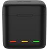 Telesin Caricatore 3 Slot con Batterie per GoPro Hero 12/11/10/9