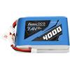 Gens Ace Batteria LiPo 4000mAh 7.4V 1C per Trasmettitore