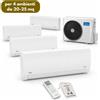 Midea Xtreme Pro Green Quadri Split 10,6 kW 4x9.000 BTU per 4 ambienti da 20-25 mq