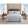 Tommy Bahama Cape Verde Smoke Quilt Set, Twin, Fumo, Smoke, King