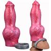 Generico Manicotto di estensione del pene in silicone for ingrandimento della manica del pene maschile con anello Giocattolo sesso for adulti: estensore realistico con guaina morbida lunghezza solida(B)
