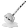 Scultura Lovely Lolly Sequenze Bianco e Argento 9xH7 cm