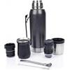 BOTTOSO Set Mate Argentino Completo BOTTOSO (1L) - Kit con Thermos Acciaio Inox Doppia Parete 12h Caldo - Include Tazza Mate, Cannuccia (Bombilla), 2 Beccucci Anti-Goccia e Scovolino - Idea Regalo Originale
