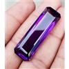 Gravity Gems 60 Ct Pietra Sciolta Naturale Ametista Taglio Smeraldo AGL