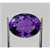 Gravity Gems Naturale Ametista 50 CT Ovale Taglio Viola Gemma Certificato Loose Gemma
