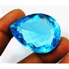 Gravity Gems Topazio Naturale Azzurro Taglio A Goccia 500 Ct Gemma Sciolta AGL