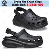 Crocs New Crash Clogs nero nero 213448-001 taglia unisex