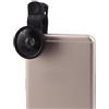 Ruilogod Smartphone Clip HD Super Wide 0,4x Angle Cam Lens per cellulare