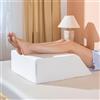 IlGruppone Cuscino Ergonomico Gambe in Memory Foam 61x53x20 cm Cuscino Cuneo Gambe Alzate Ortopedico per Circolazione, Gonfiore e Dolori Lombari Supporto per Schiena e Ginocchia con Federa Traspirante Rimovibile