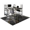 Fzamudng Tappeto per Sedia Gaming Tappeto Salvapavimento Protezione Parquet Tappeto Sedia Ufficio Tappetino Protettivo per Pavimenti Duri Ufficio protettore del Pavimento 70 x 90 cm