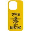 Beekeeping Honey Farm Funny Farmer Appar Custodia per iPhone 14 Pro Apicoltore Miele Allevatore di api stanco ma ronzante apicoltura