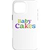 Generic Custodia per iPhone 16 Pro Max Torte per bambini Fun Retro