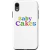Generic Custodia per iPhone XR Torte per bambini Fun Retro