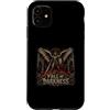 Angel Warrior Medieval Gothic Dark Fanta Custodia per iPhone 11 Caduta Delle Tenebre Arcangelo Guerriero Fantasy