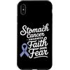 Stomach Cancer Warrior Gifts for Women a Custodia per iPhone XS Max Consapevolezza del cancro allo stomaco Pervinca Novembre Cancro allo stomaco