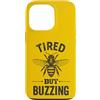 Beekeeping Honey Farm Funny Farmer Appar Custodia per iPhone 13 Pro Apicoltore Miele Allevatore di api stanco ma ronzante apicoltura