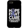 Stomach Cancer Warrior Gifts for Women a Custodia per iPhone SE (2020) / 7/8 Consapevolezza del cancro allo stomaco Pervinca Novembre Cancro allo stomaco